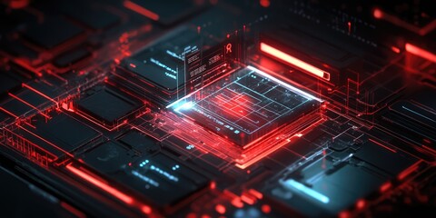 Obraz premium An endpoint security framework showcasing device protection measures, threat detection capabilities, and compliance checks.