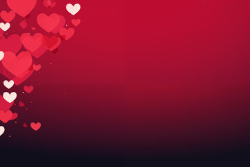 Valentine's Day themed presentation background
