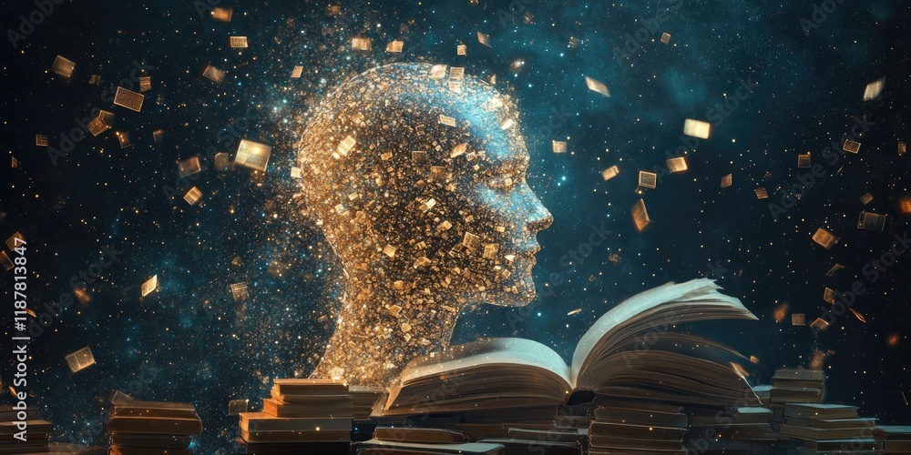 Poster an innovative knowledge library with ai-enhanced search functionalities for quick resource access.