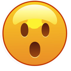 Fototapeta premium button with smiley