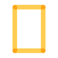 Frame and box elements with marker details. Rectangle, border, and brush squares. Hand-drawn highlights, text boarders, and signs. Handdrawn doodle border, Flat. vector illustrations