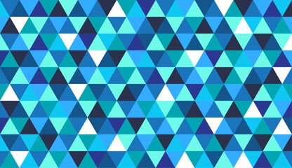 Blue Geometric triangle mosaic pattern. Prism triangular Seamless Pattern Background Holographic Foil Multi Color Triangle Texture. repeat colorful-mosaic wallpaper