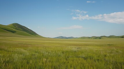 Immerse in the Grandeur: Grassland Natural Background Pictures