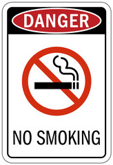 No smoking sign