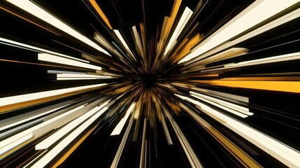 Fototapeta premium A glowing explosion of lights and vibrant colors fills the background, with intricate patterns and designs forming a stunning visual display of illumination and radiant energy