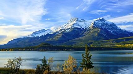 Discover the Majesty in Mountain Natural Background Pictures