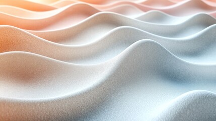 Obraz premium Abstract waves with soft gradients and textures.