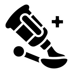 Pour Syrup Solid Icon