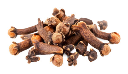 Fototapeta premium Cloves spice isolated against a white background