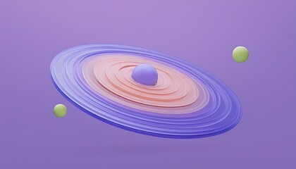 Goal of life, growth and, motivation concept: Expanding galaxy with growing stars, infinite potential.