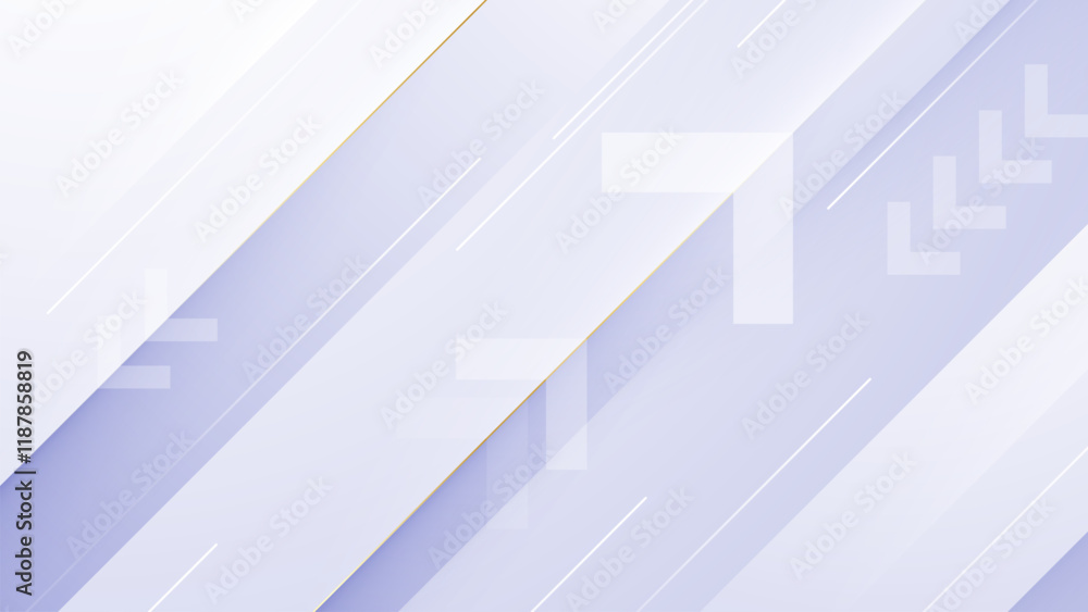 Poster abstract white background diagonal light element design vector