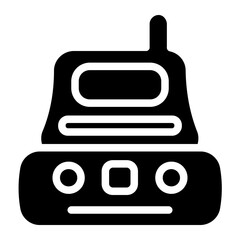 Biotechnology Solid Icon