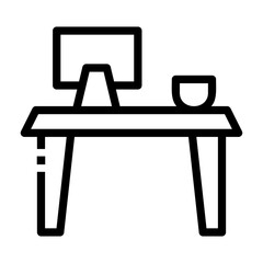 table Line Icon