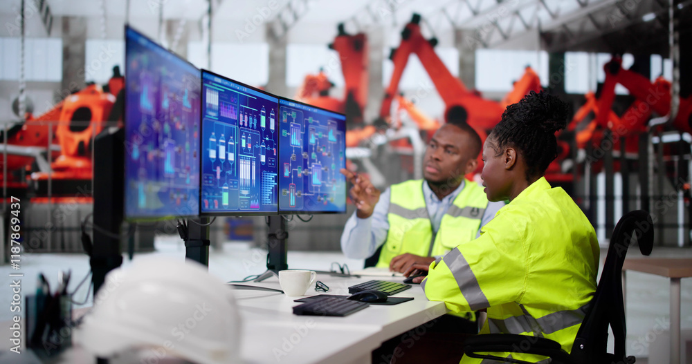 Aufkleber Engineer Operator Using Scada System