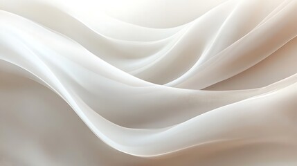 Fototapeta premium Elegant Draped Fabric Soft Waves Texture Design