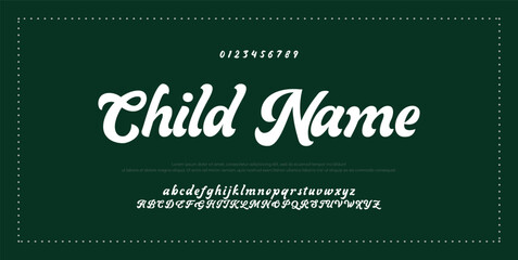 Signature Font Calligraphy Logotype Script Font Type Font lettering handwritten