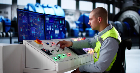 Power And Gas Plant Using AI Scada System