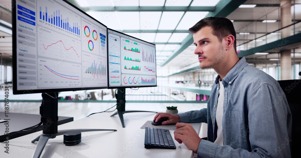 Poster Data Analyst Using Data Analytics KPI