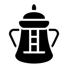 Tea Maker Solid Icon