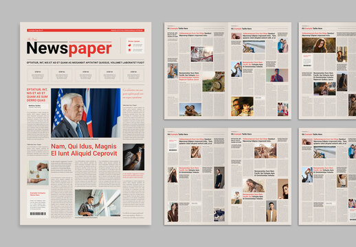 Classic Newspaper Template