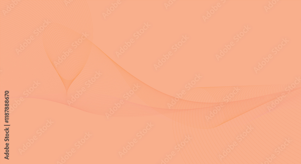 Poster abstract colorful wave element for design.