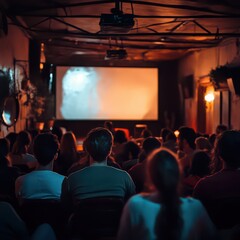 Interactive movie nights with audience-driven plot decisions.