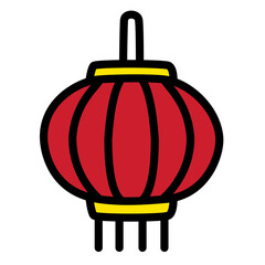 chinese lantern vector illustration