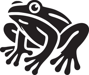 illustration of a frog