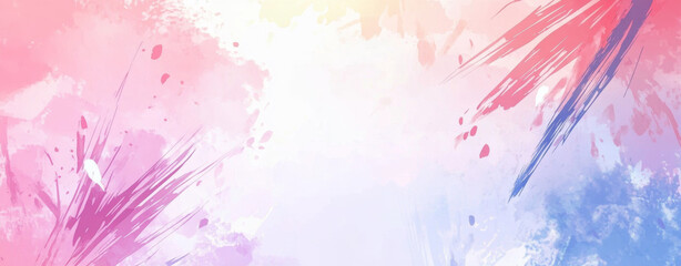 Colorful abstract background with hand drawn shapes