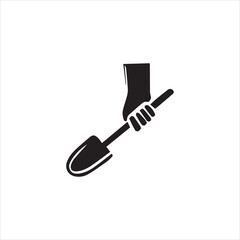 Field working equipment vector illustration