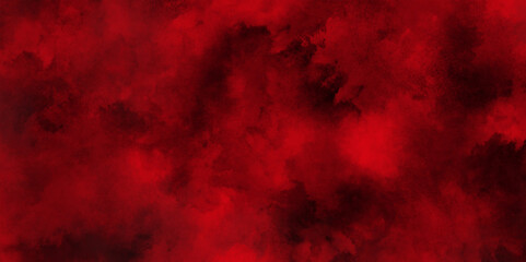 Abstract red smoke wallpaper background for desktop, red powder explosion cloud on black background, red and black background, Toned night sky with fluffy soft clouds.