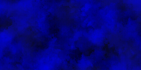  Blue sky watercolor background texture for cover design, beautiful blue sky and clouds natural background, bizarre forms of blue powder explode cloud on white texture.