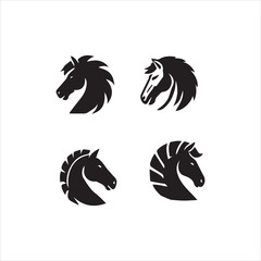 silhouette of a Horse