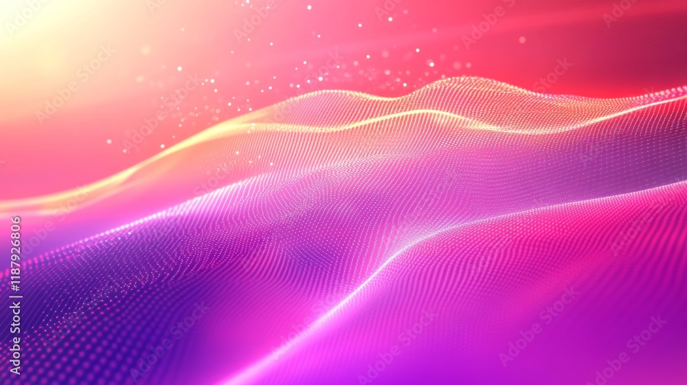 Wall mural abstract technology background with big data. internet connection, abstract sense of science and tec