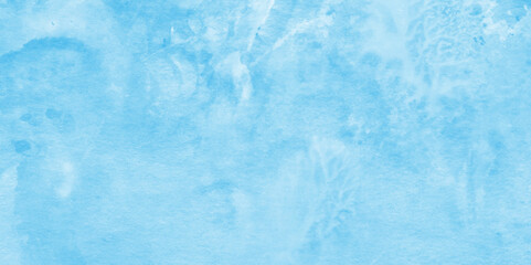 abstract watercolor scraped grungy paper texture, blue sky in grunge style, abstract watercolor picture painting illustration design, oft cloud in the sky background blue tone for wallpaper.