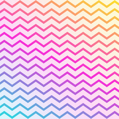 trendy colors zig zag wavy pattern background design