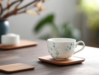 Fototapeta premium cup of tea on a table