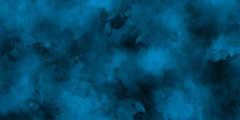 abstract watercolor scraped grungy paper texture, blue sky in grunge style, abstract watercolor picture painting illustration design, oft cloud in the sky background blue tone for wallpaper.