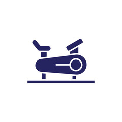 elliptical icon illustration flat