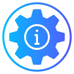 gear gradient icon