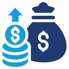 Profit Icon Element For Design