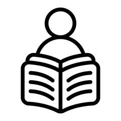 Reading Line Icon