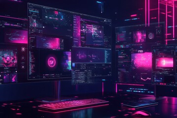 Personalization and streaming in media via AI icons.