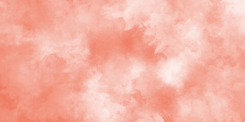 abstract orange watercolor painting textured on white paper background, in soft beige tones evokes a calming and inviting atmosphere, delicate watercolor gradient background.