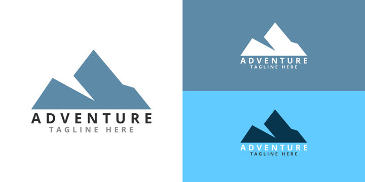 Mountain logo vector