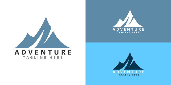 Mountain logo vector