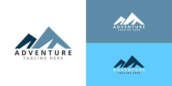 Mountain logo vector