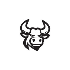 Bull head mascot.