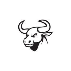 Bull head mascot.