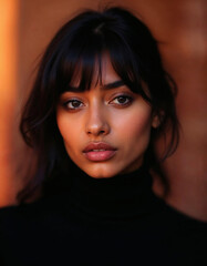 Cosmetics, skincare woman